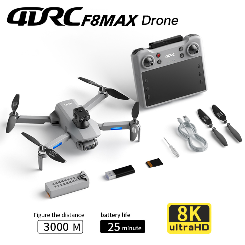 Drone Camera Mount - F8 MAX GPS-Drohne, professionelle 8K-Kamera, 5G