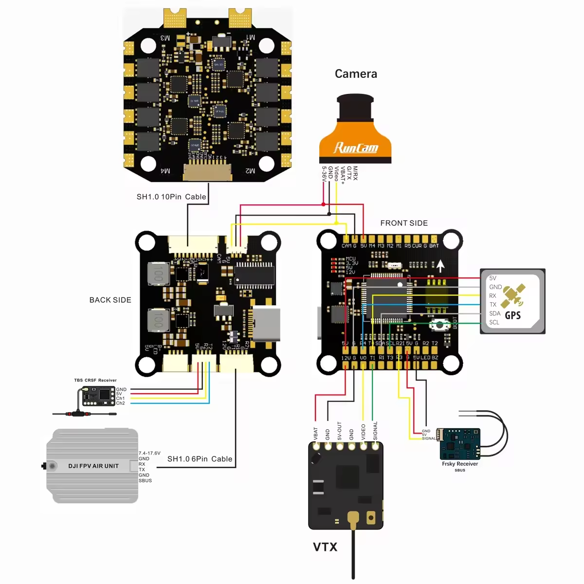 Betaflight Fc F7 - F405 F722 F7 F4 Flugcontroller FC