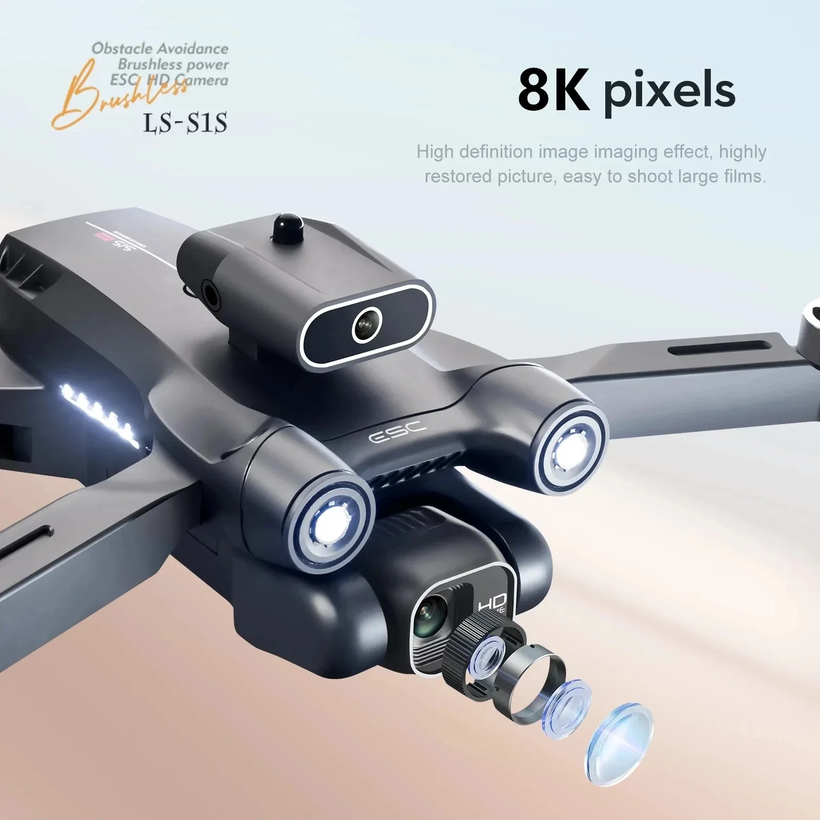 Neue s1s 5g gps drohnen kamera – Drone Camera Mount Bewertung und Preis