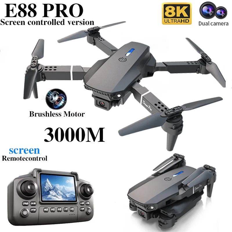 Professionelle E88 PRO Drohne  – Drone Camera Mount Bewertung und Preis