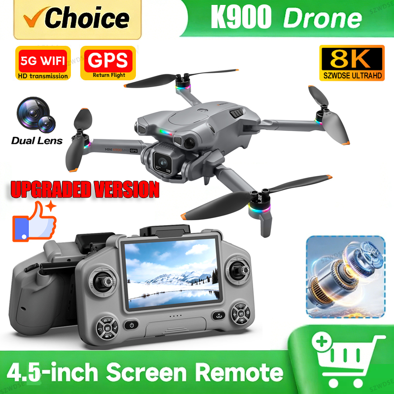 Neue K900 MAX GPS-Drohne mit 4 – Drone Camera Night Vision Bewertung und Preis