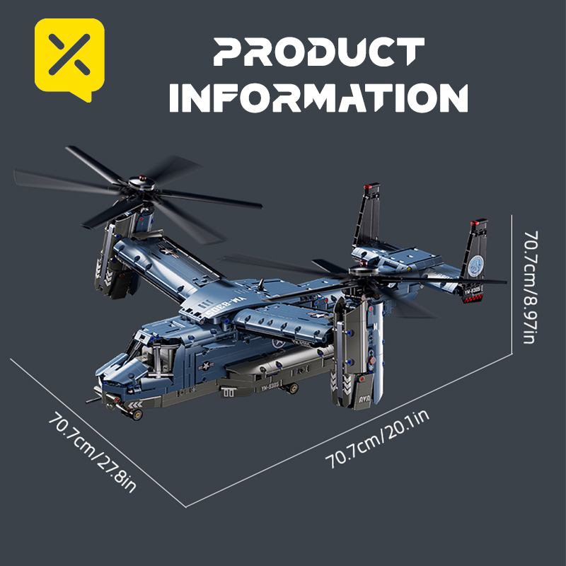 Militär V-22 Osprey Tiltrotor  – Jjrc Drone X12 Bewertung und Preis
